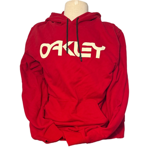 Oakley Bold Red Men's Hoodie Size XXL